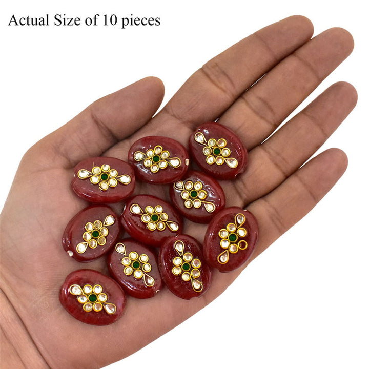 Kundan Work Beads for Jewelry Making