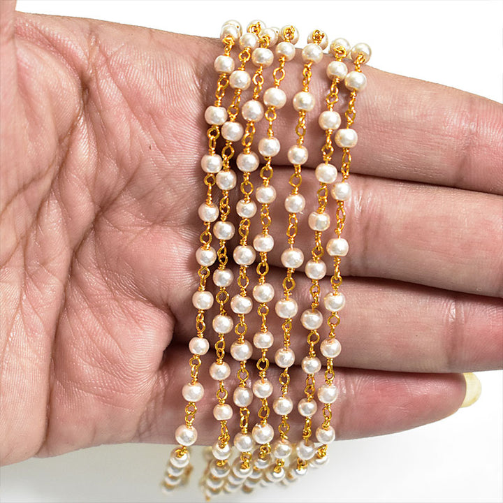 Pearl Chain for making bracelets