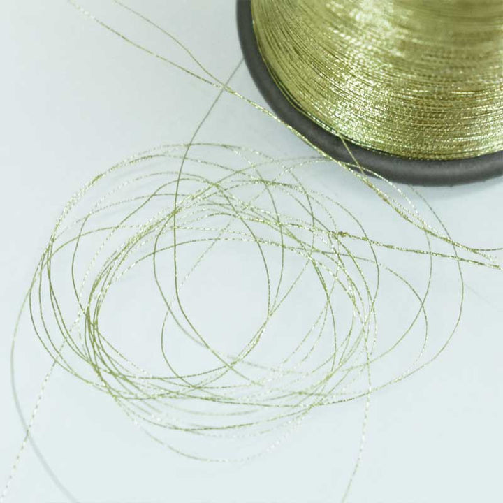 metallic thread