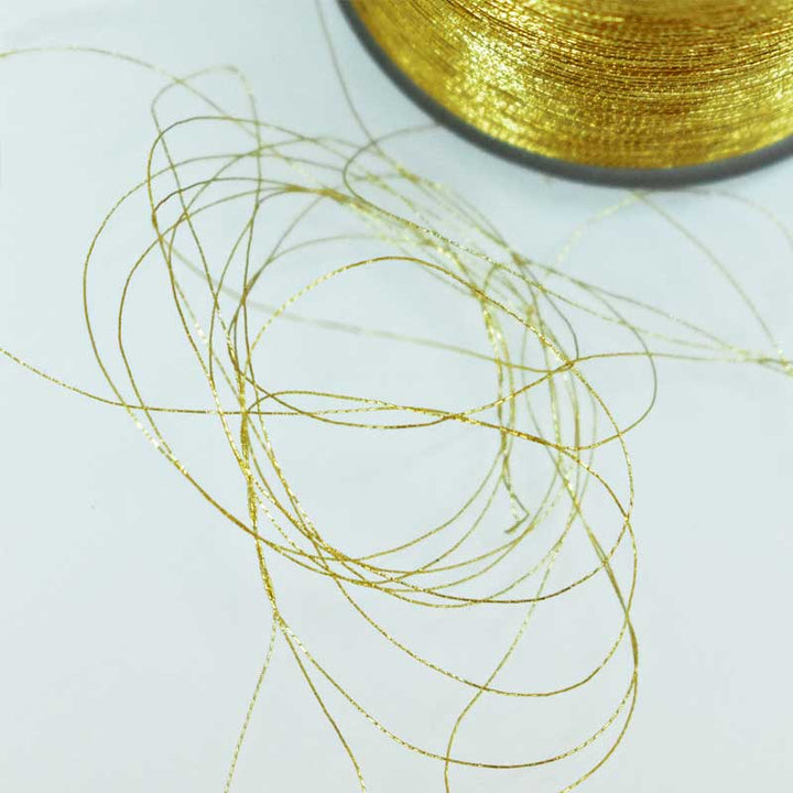 metallic thread