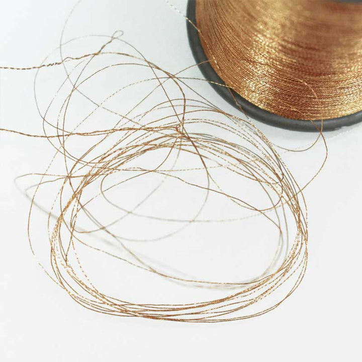 metallic thread