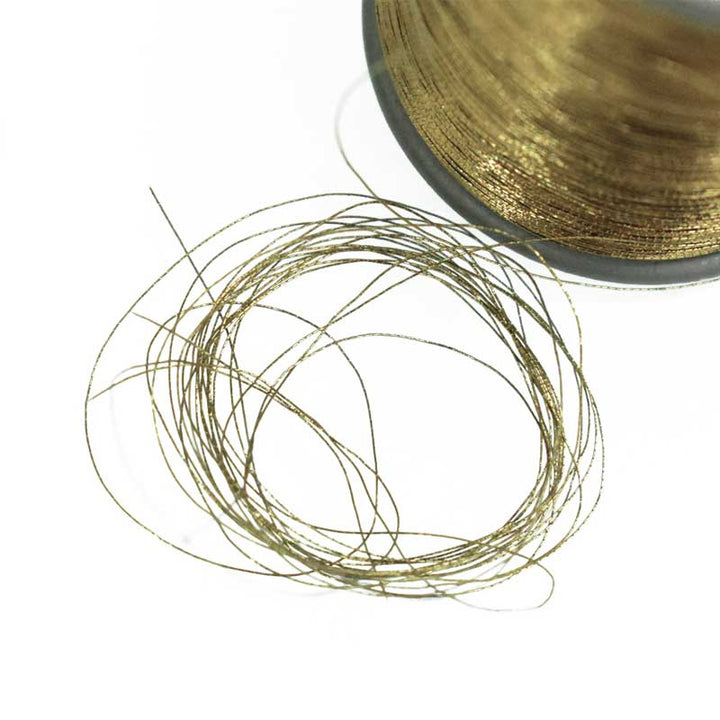 metallic thread