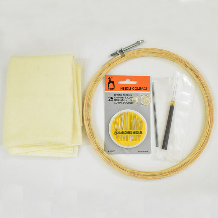 Embroidery learning kit 