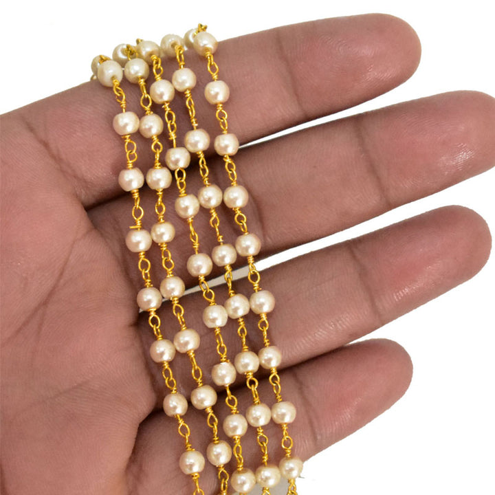  Pearl Chain for making bracelets