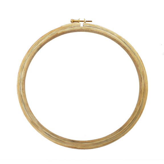 Buy 8 Inch Round Wooden Embroidery Hoop online at best prices ...