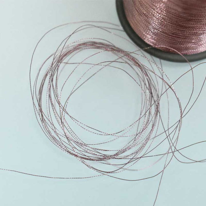 metallic thread