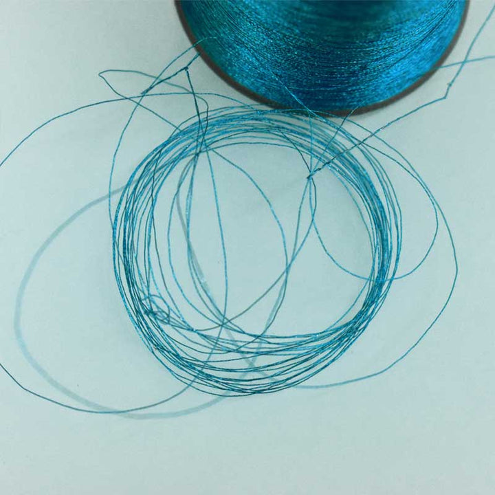 metallic thread