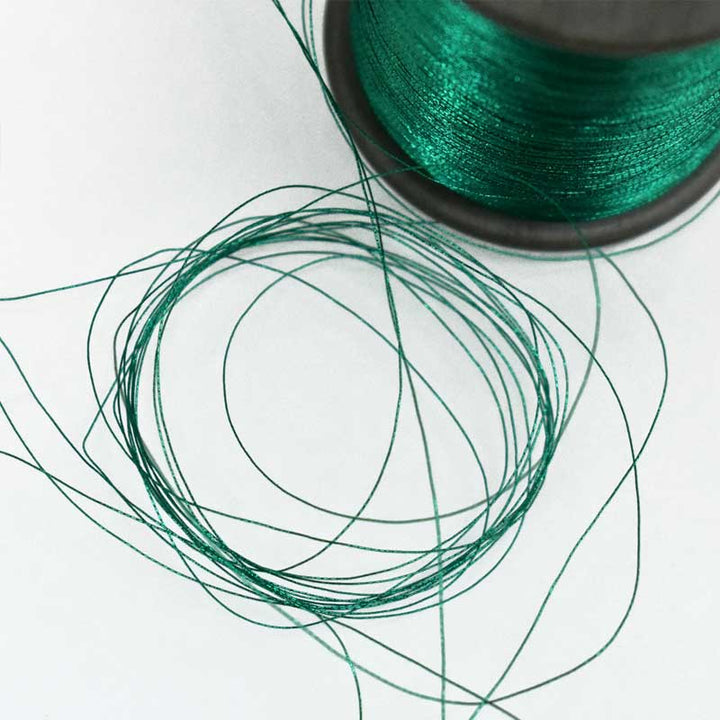 metallic thread