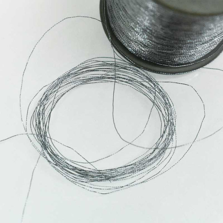 metallic thread