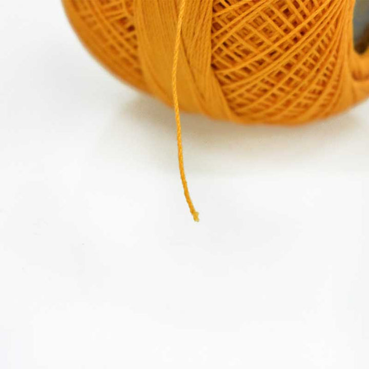Light Orange color crochet cotton wholesale 