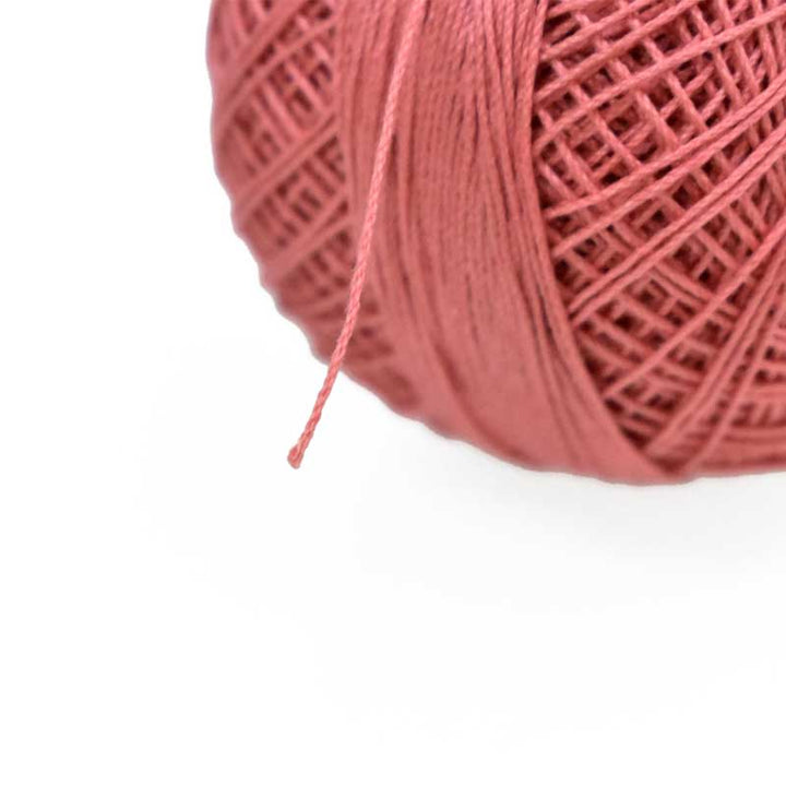 Coral color crochet cotton wholesale 