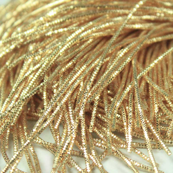 Nakshi/ Bullion Wire in Golden Color