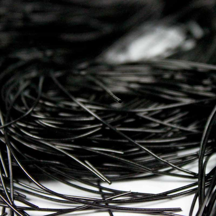 Smooth Dabka/French Wire in Black Color