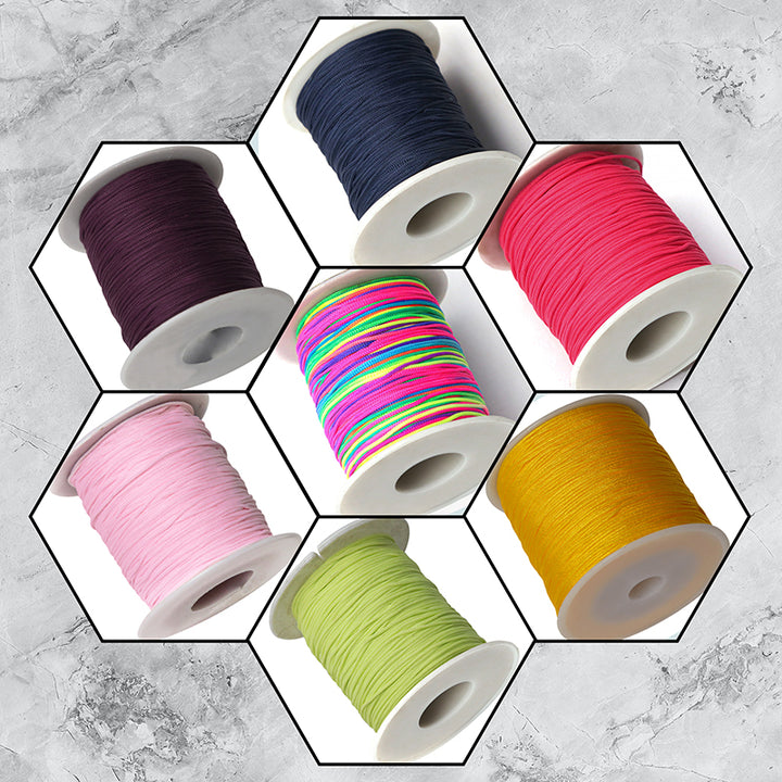 Craft thread
Jewelry making supplies
Artistic thread
Premium Nylon Dori
1 mm thickness thread
85m length crafting thread
Versatile craft supply
Art project materials
High-quality thread for crafts
Jewelry design essentials