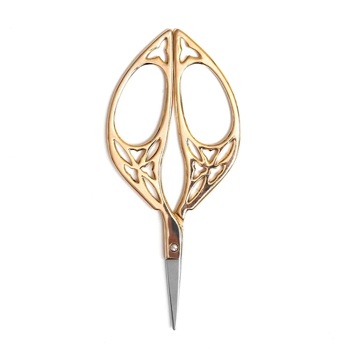 vintage embroidery scissors
gold embroidery scissors
stainless steel scissors
lightweight sewing scissors
precision cutting scissors
embroidery tools
crafting scissors
sewing supplies
decorative fabric scissors
quilting scissors
needlework scissors
sharp scissors for crafts
ergonomic sewing tools
golden leaf pattern scissors
professional embroidery scissors
sewing accessories
unique crafting tools
high-quality scissors
fabric cutting scissors
artisanal embroidery tools
refined finish scissors
portable sewin