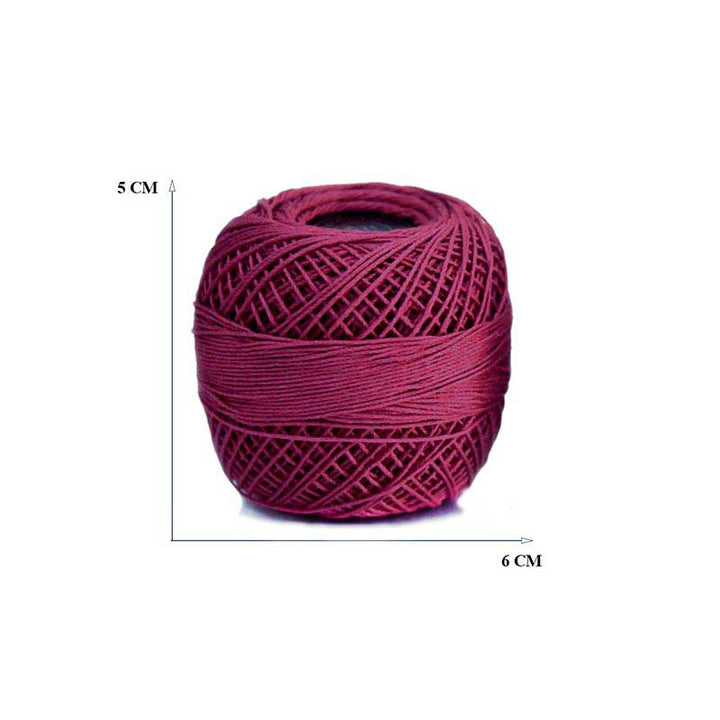 Magenta Color Crochet Cotton for sale