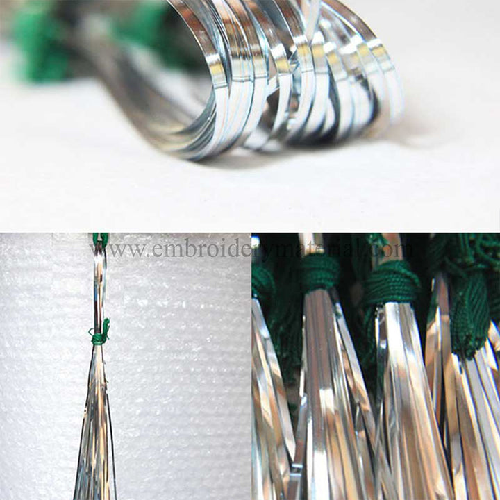 silver wires for zardosi work