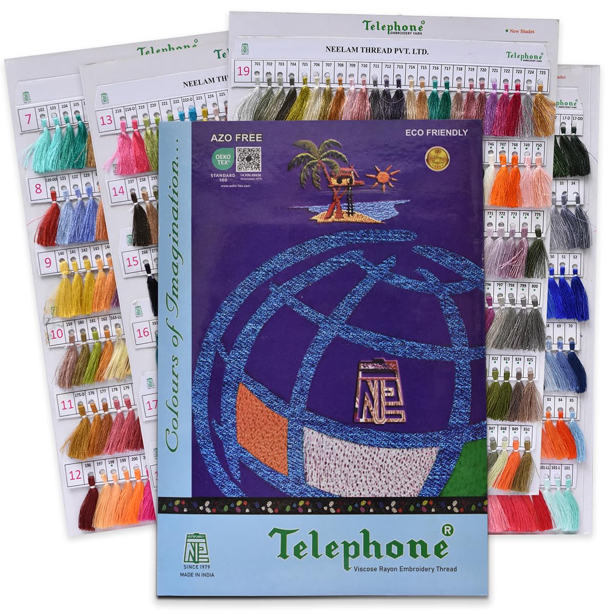 Buy New Telephone Thread Shade Catalog – embroiderymaterial.com