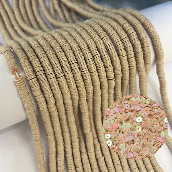 golden sequins strands for tambour embroidery