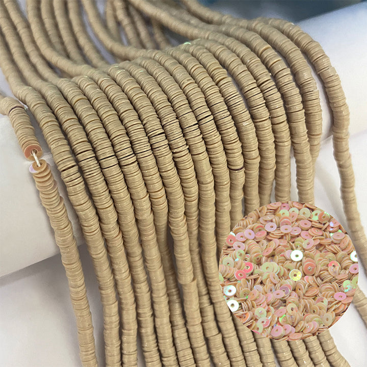 golden sequins strands for tambour embroidery