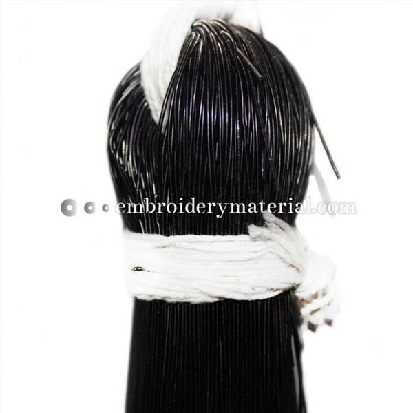 Smooth Dabka in Black Color