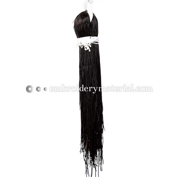 Smooth Dabka in Black Color