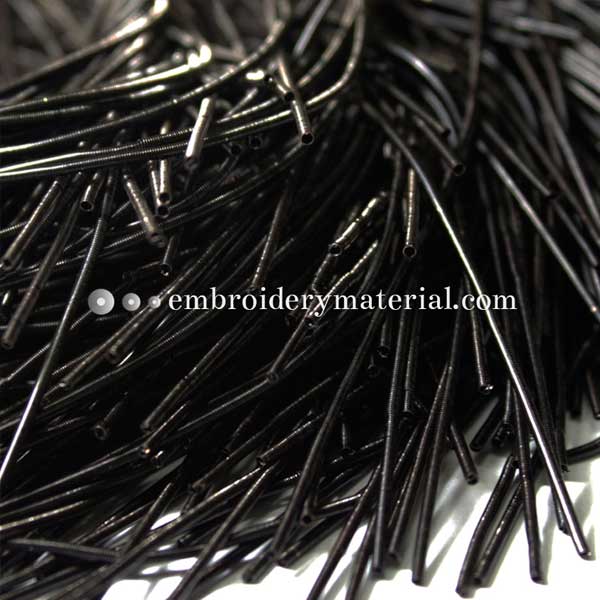 Smooth Dabka in Black Color