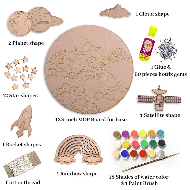 Spacemaker Coloring Box Buy your child a Creative, Fun to do & Educational DIY Coloring ...