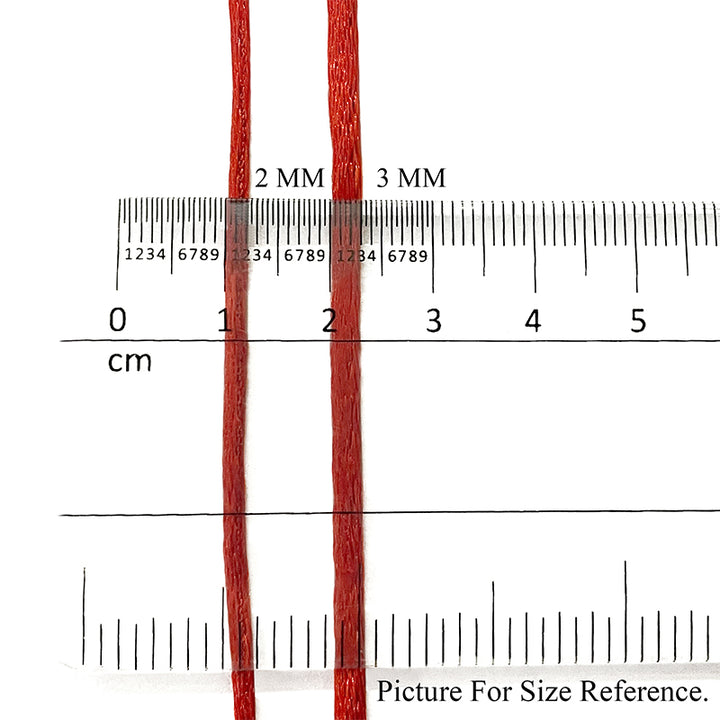 Red Satin Cord