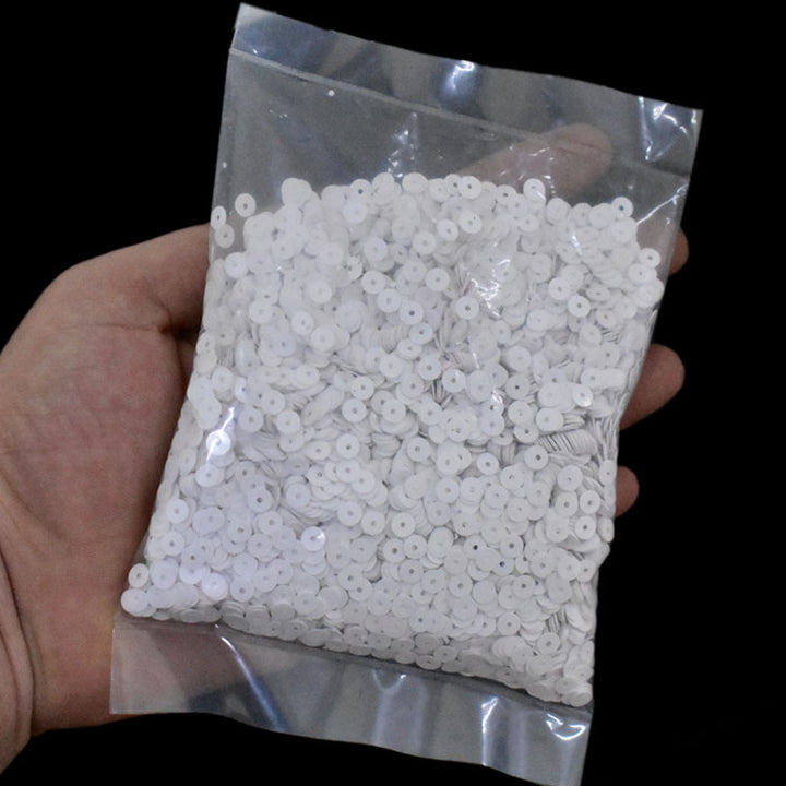 White Color Sequins 