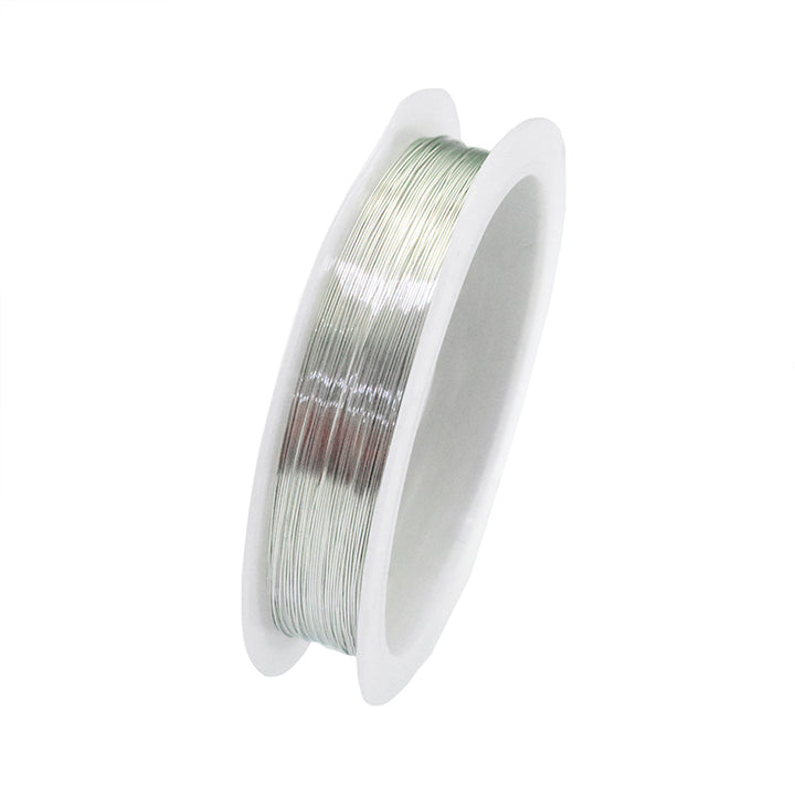 Silver Jewelry Wire For Beading, Stringing & Wrapping - Non Tarnish ...