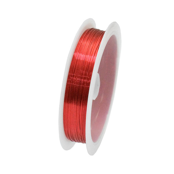 red jewelry wires 