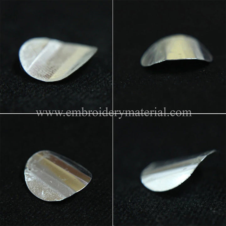 metallic round stickers