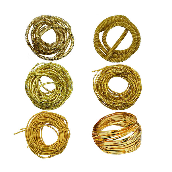Golden zardosi wires 