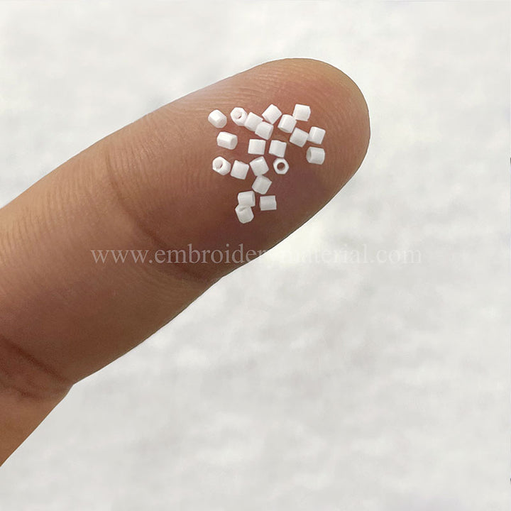 white beads for jewellery 