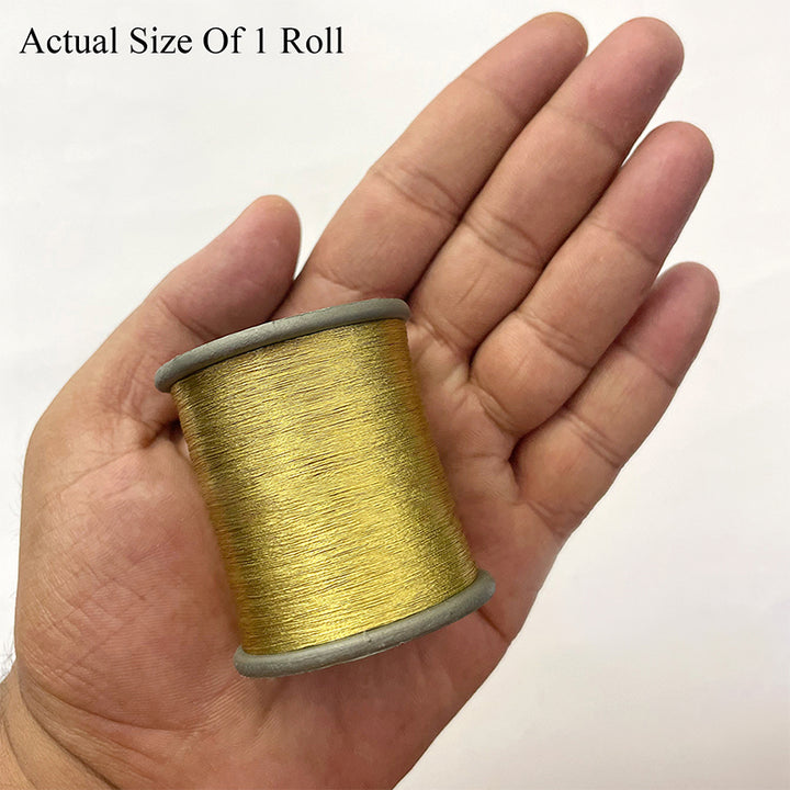 metal threads for machine embroidery