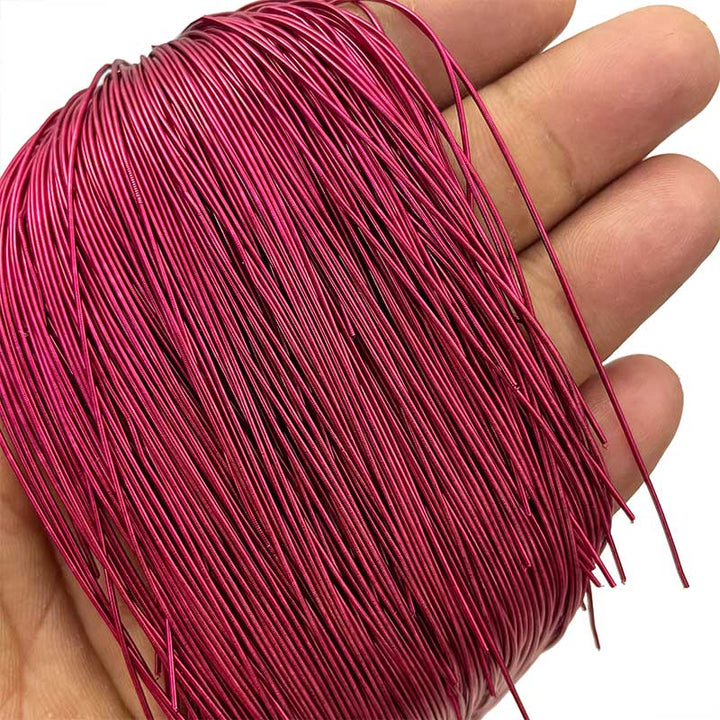 Berry color embroidery wires