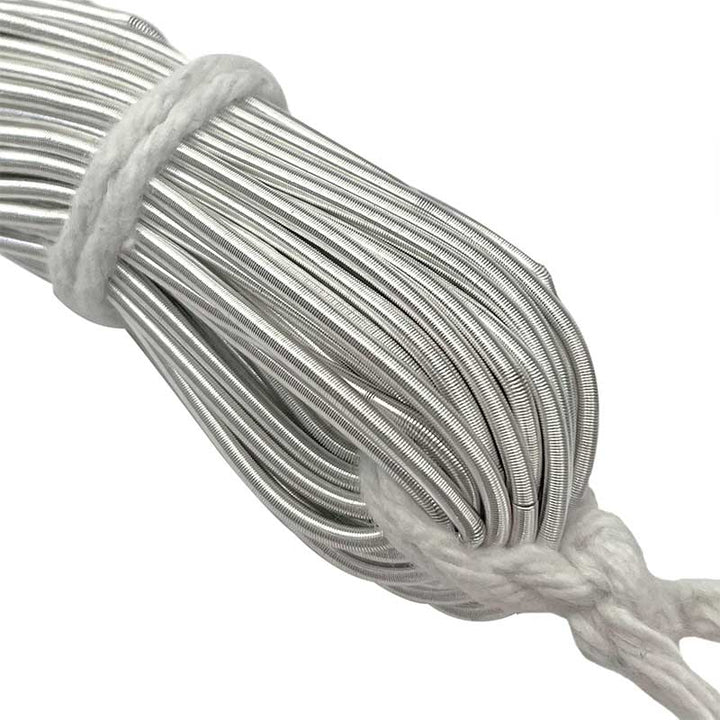 thick silver french wires