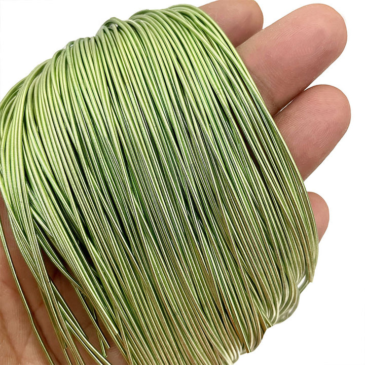 Smooth Purl Wire Apple Green Color