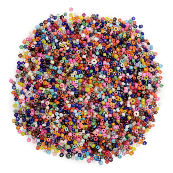 Seed Beads in Mixed Color