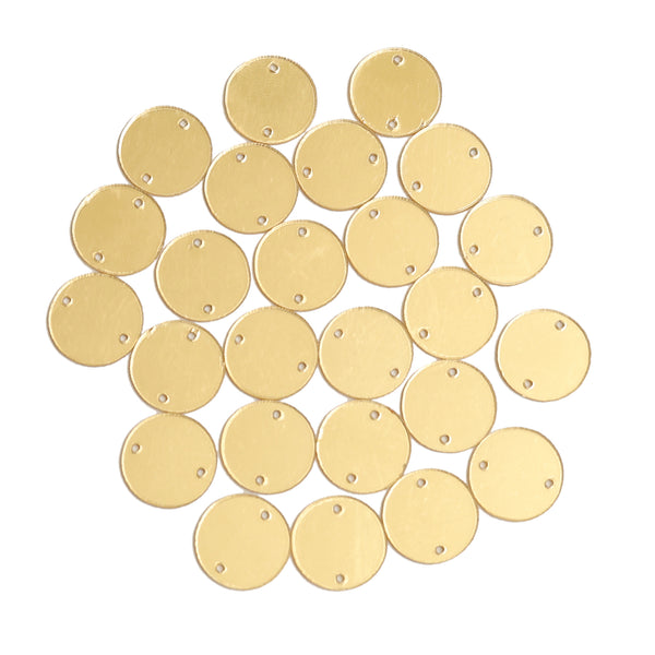 25 Pieces,Round Shape Sew On Acrylic Mirrors