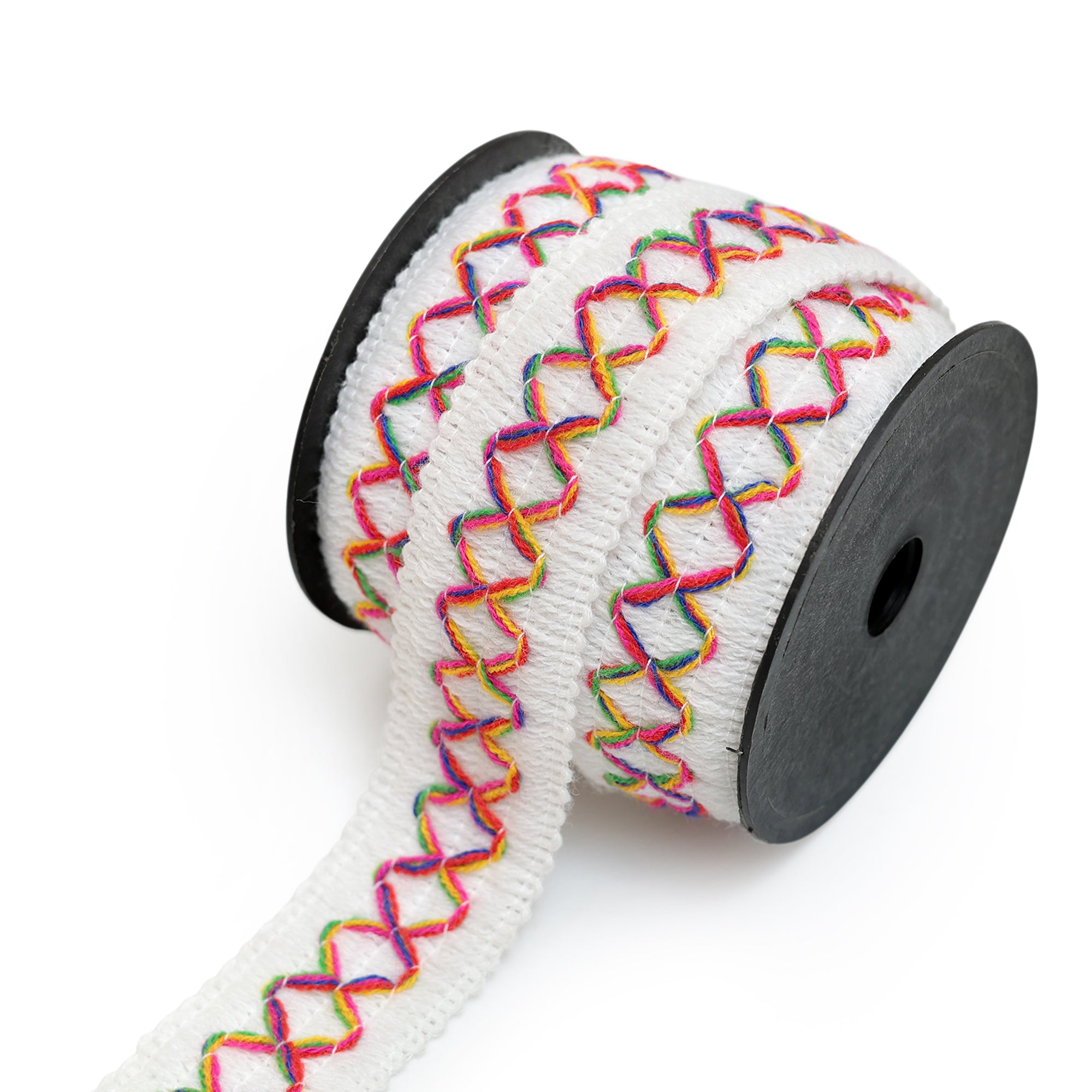 Multicolor Decorative Lace Ribbon for Saree & Blouse Decoration ...