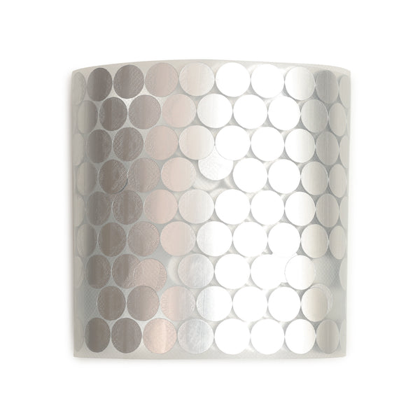 EMB819 (14MM Round Laser Cut Mirror Finish Metal Sticker)