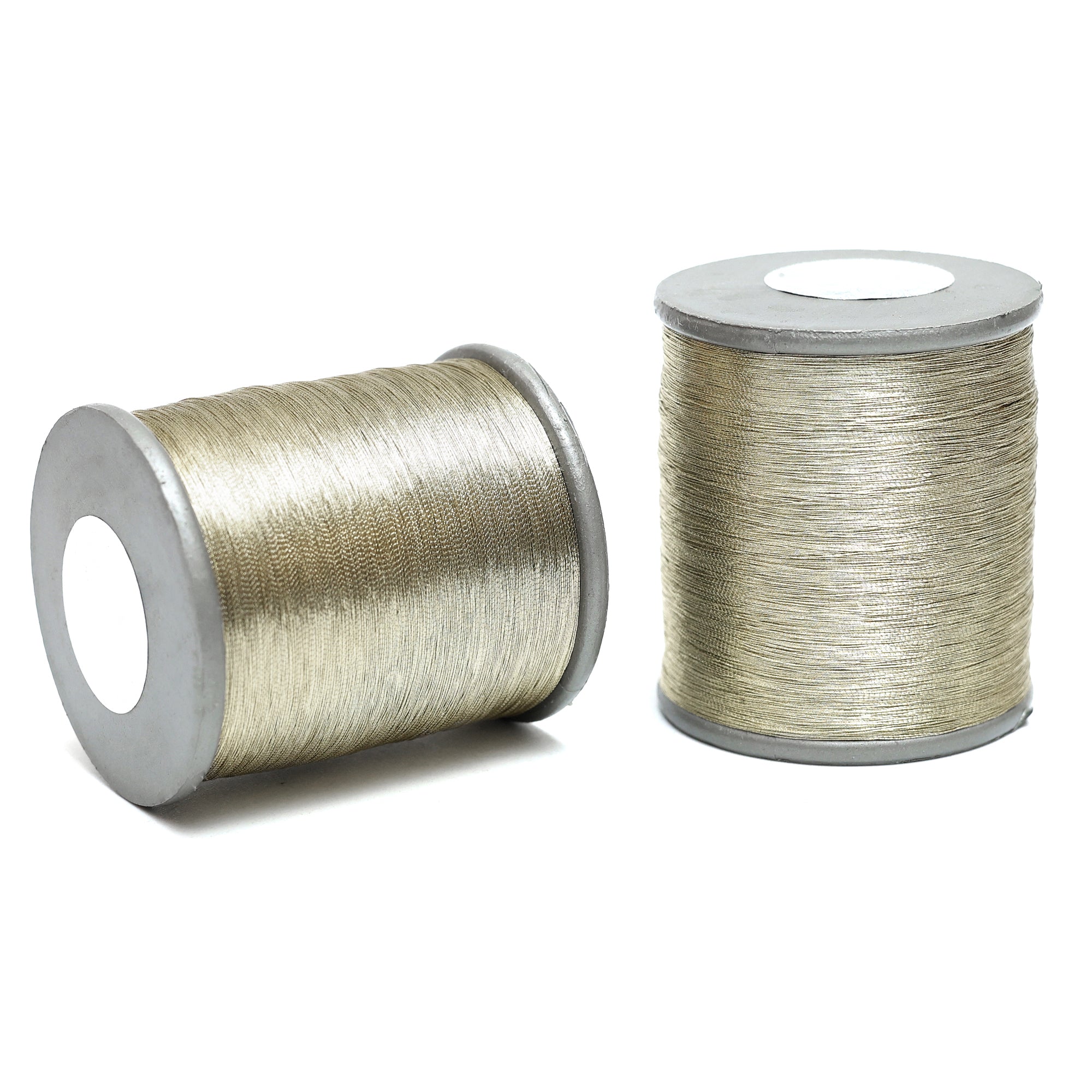 Buy Pale Gold color thin zari thread online at best price ...