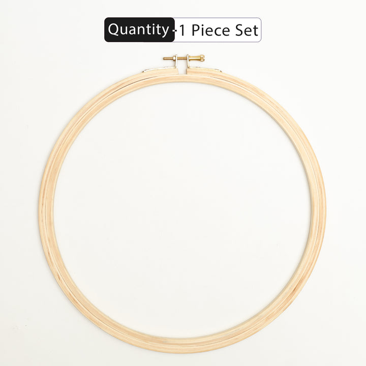 Buy 10 Inch Round Wooden Embroidery Hoop online at best prices ...