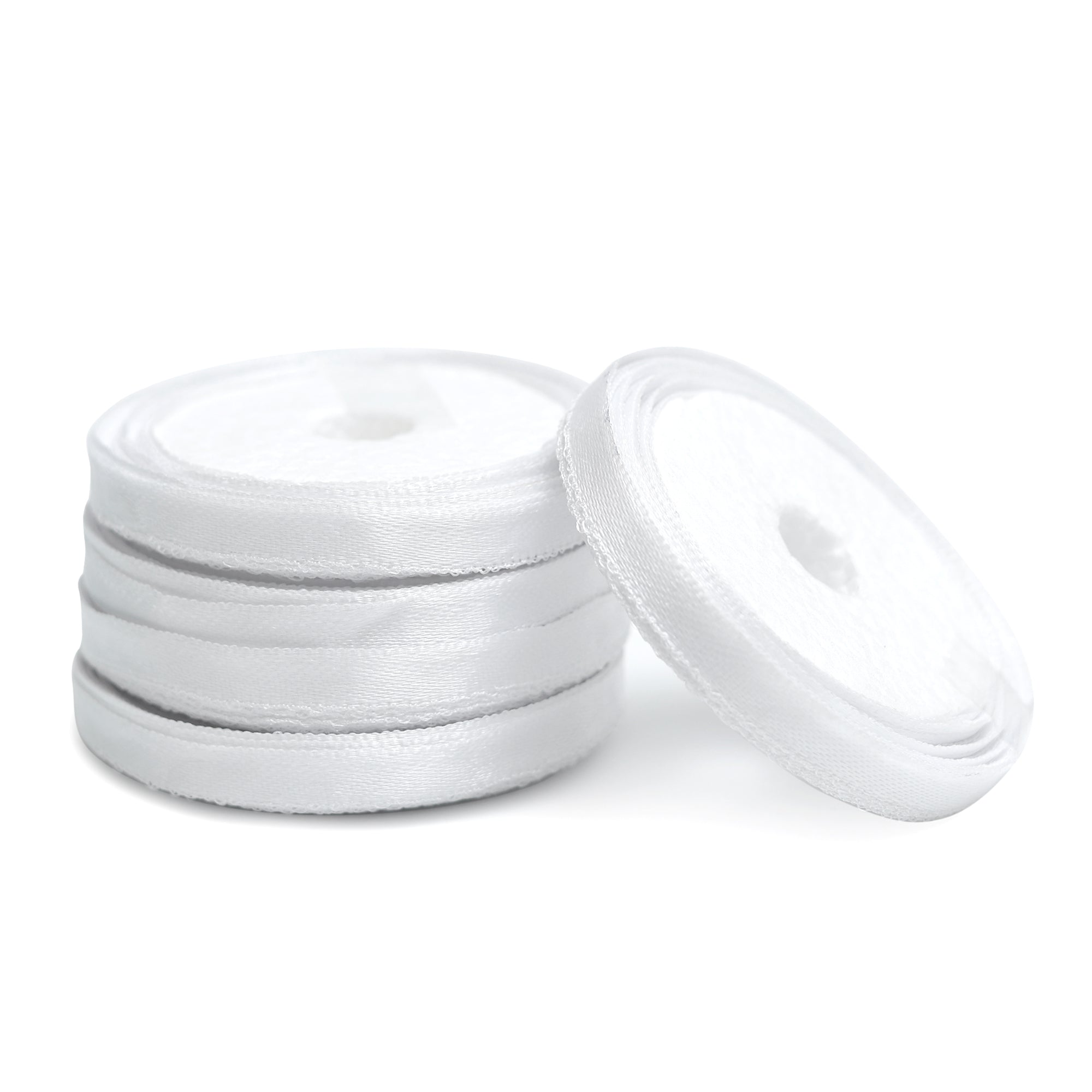 Buy White color satin ribbon online at wholesale price ...