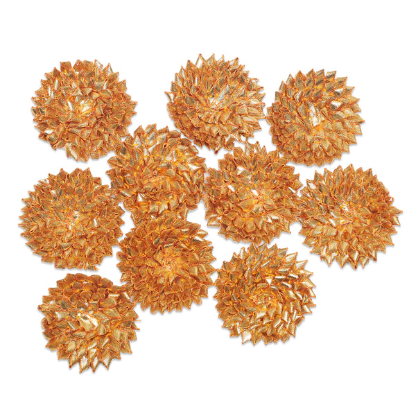 EMBGF4500A (GOTA FLOWER IN GOLD COLOR)