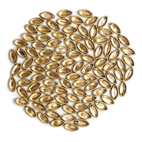 Glue on Kundan stones in Flat Back Mounts (EMBKS06158)