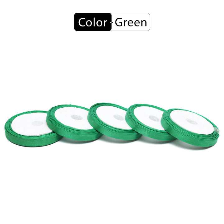 Buy Dark Green color satin ribbon online at wholesale price ...