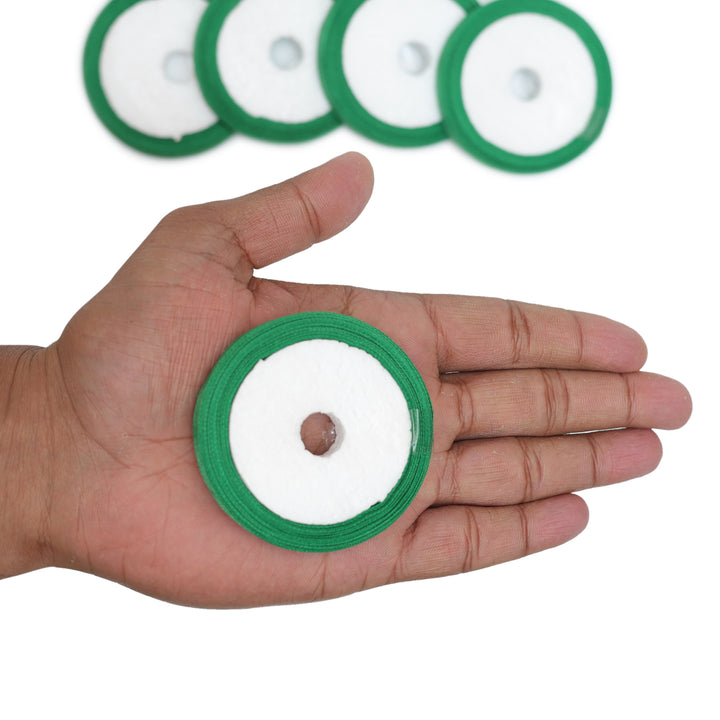 Buy Dark Green color satin ribbon online at wholesale price ...
